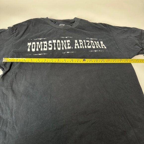 Tombstone Black T-Shirt Size Large - Picture 4 of 6